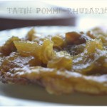 Tarte Tatin Pomme-Rhubarbe