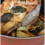 Rôti de porc à la sauge ©Kaderick en Kuizinn Recette du rôti de porc à la sauge-Plat du jour